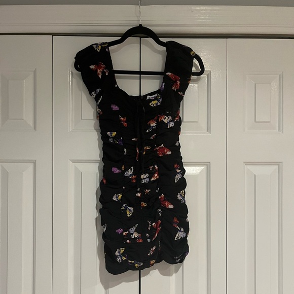 Princess Polly Dresses & Skirts - PRINCESS POLLY size 2 black with butterfly detail dress